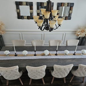 Rustic Farmhouse Dining Table, Dine Table Set, Farmhouse Table, Rustic Table, Dining Table