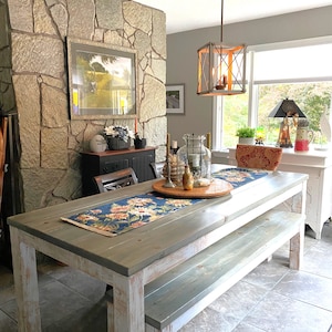 Farmhouse Table, Dine Table Set, Farmhouse Table, Rustic Table, Dining Table, Rustic Table