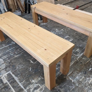 Rustic Farmhouse Bench, Farm Bench, Dining Room Set, Dining room set, Counter Height Table, Wood Table