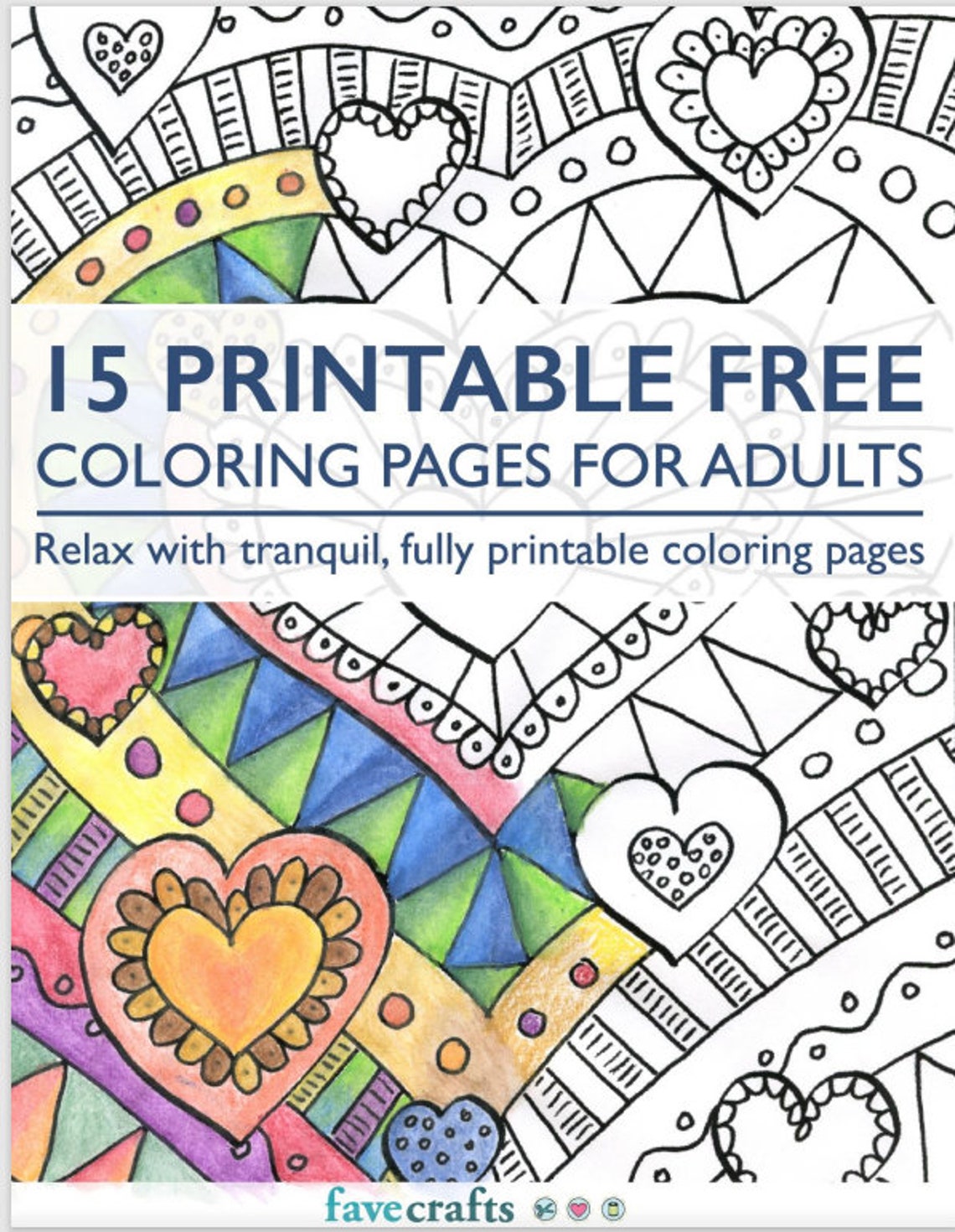 15 Free Printable Adult Coloring Pages - Etsy