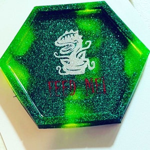 Little Shop of Horrors inspired coaster