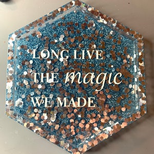 Long Live (CM swiftie) inspired coaster