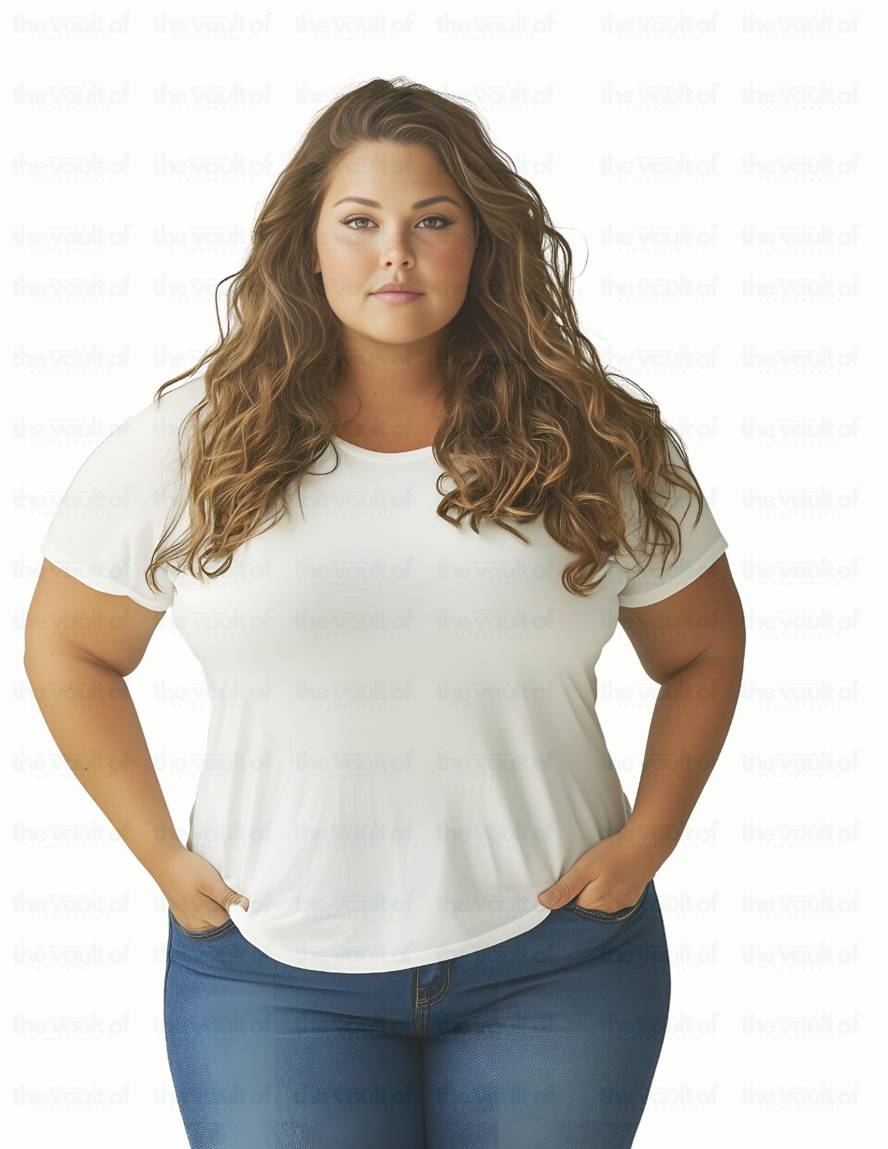 Plus Model Gift Plus Size Model PNG Image Collection – 27 Natural, Multicolor Models ...