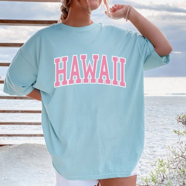 Hawaii Shirt Oversized TShirt Aesthetic Clothes Trendy Clothes Aesthetic Shirts Preppy Clothes Indie Clothes Preppy Shirts Hawaii Tee