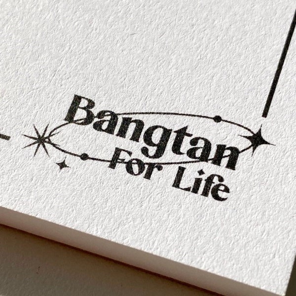 Bangtan For Life | BTS Army Memo Pad, BTS Merch fan inspired, Subtle BTS, Cute Notepad, bts gifts, bullet journaling, kpop stationery