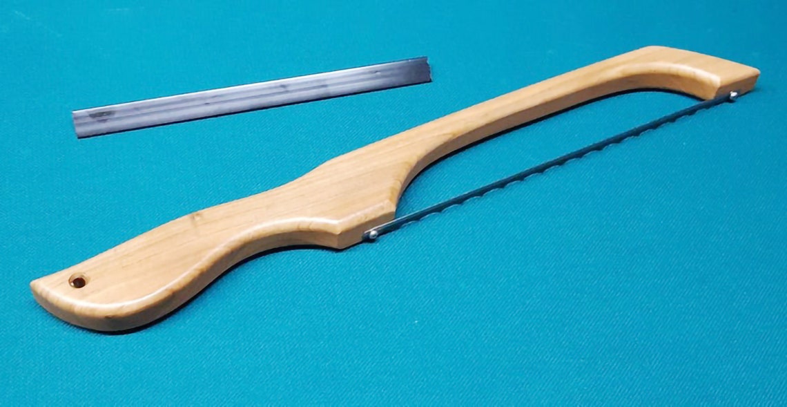 Fiddle Bow Bread Knife Wood Bread Knife baking bread flour Etsy
