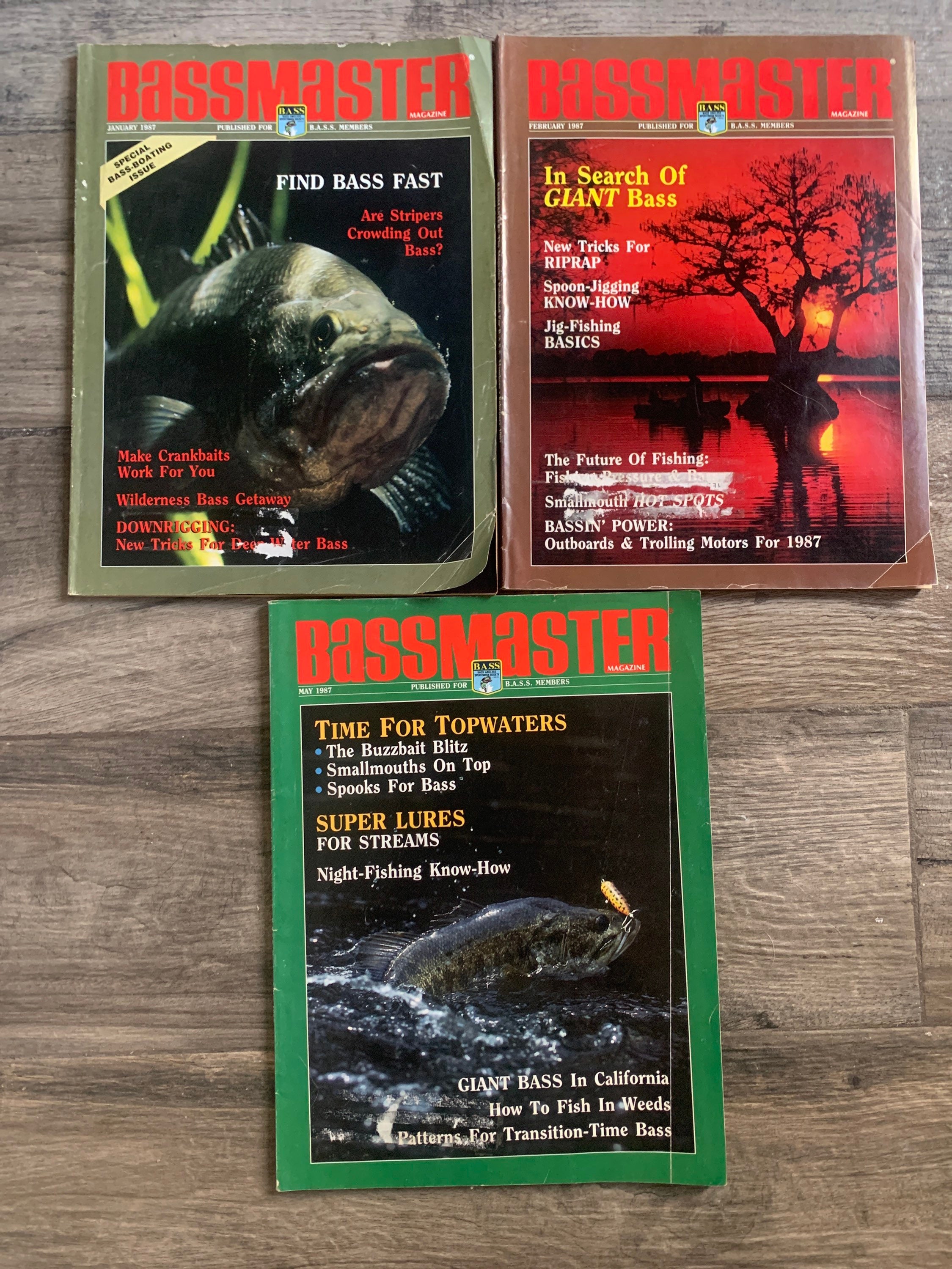 Bassmaster Magazine for sale Only 2 left at 70