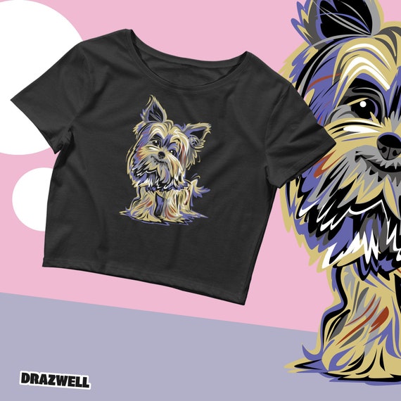 Yorkie Yorkshire Terrier TShirt Etsy
