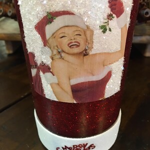 Arte della bottiglia di vino di Natale Marilyn Monroe o Grinch, Decorazione della casa, Vacanza, Regalo, Natale, Decorazione natalizia, Bottiglia di vino, Arte