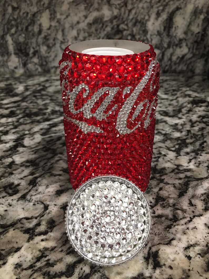 Bedazzled Coca Cola Coke Soda Can Diversion Stash Safe Etsy