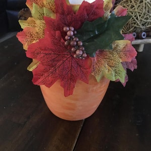 Fall Themed Vase, Home Decor, Housewarming, Gift, Halloween, Vase, Glass Vase
