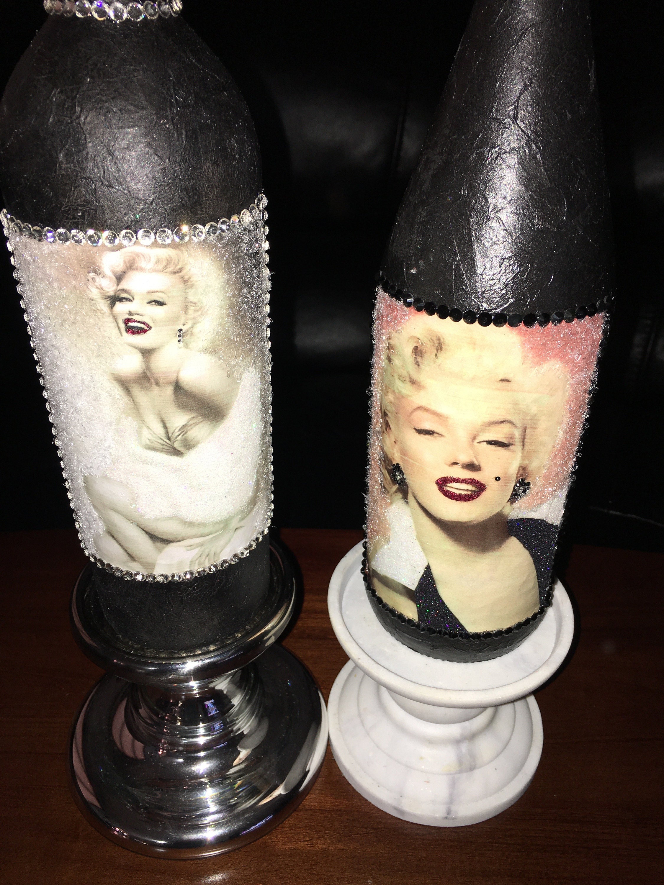 Marilyn Monroe Wine Bottle - Etsy