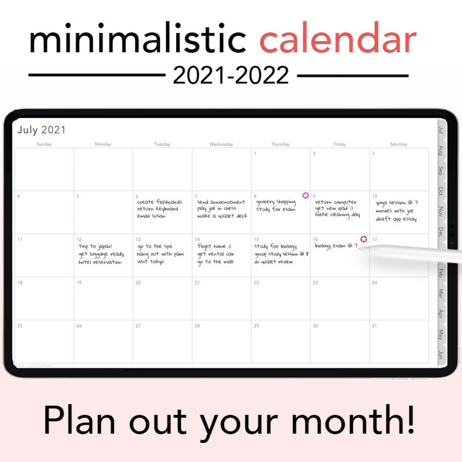 Notability Calendar Template Notability Calendar Template