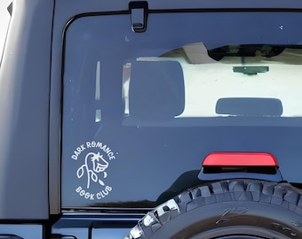 Dark Romance Book Club Vinyl Decal Sticker