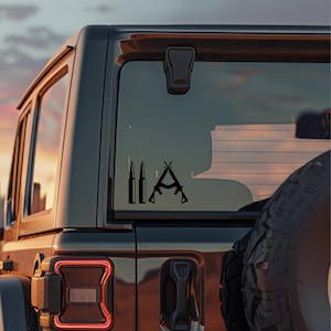 2A Decal: Second Amendment Vinyl Decal - Car, Truck, Patriot