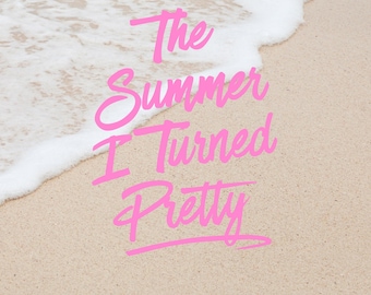 The Summer I Turned Pretty Car Decal: Team Conrad, Jeremiah, Belly - Cousins Beach Sticker