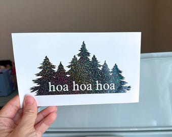 Twilight Car Decal: Hoa Trees - Twilight Fan Bumper Sticker