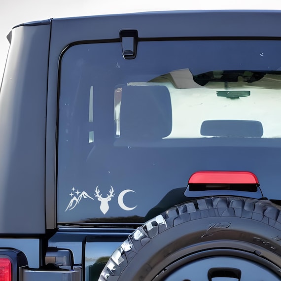 Maas Icons Car Decal: ACOTAR, Velaris, Crescent City Vinyl Sticker