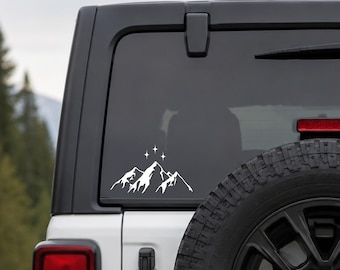 ACOTAR Velaris Mountain Vinyl Decal Sticker