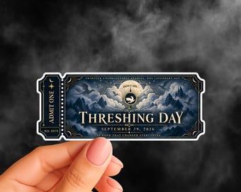 Threshing Day Ticket Sticker