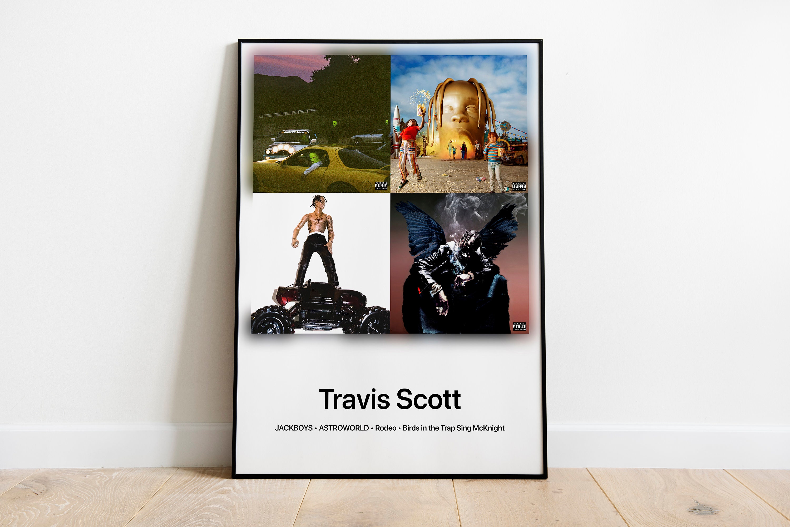 Travis Scott Astroworld Poster 12 x 18-INCH Paper Print - Art
