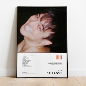 Ballads 1, Joji – Clean Album Poster