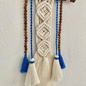 Tapestry in macramé