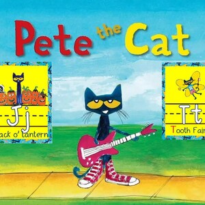 Pete the Cat Alphabet Posters