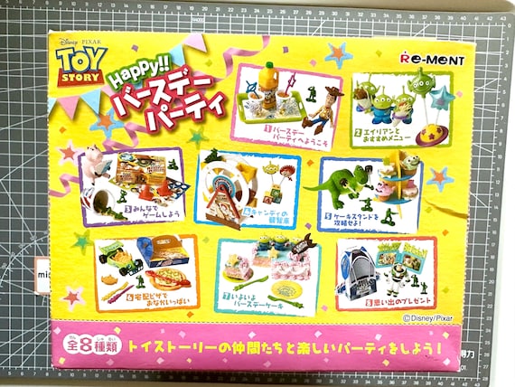 Very Rare Re-ment Miniature Toy Story Happy Birthday Party