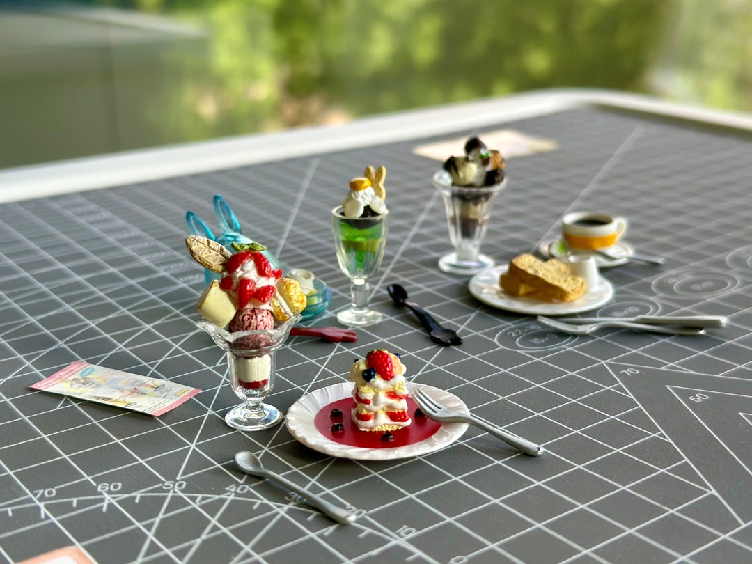 1/6 Scale Miniature Re-ment & Megahouse Strawberry/chocolate/matcha Ice ...