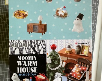 Rare Re-ment Miniature Moomin Warm House Christmas Theme - Etsy
