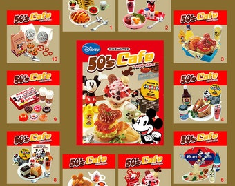 Re-ment Miniature Disney 50s Cafè Mickey Mouse (10 Sets Sold