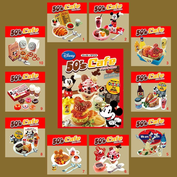 Disney - リーメント　Disney　ディズニー　ミッキーマウス　50&#39;sCafe Amazon.co.jp: リーメント ぷちサンプルシリーズ ディズニー