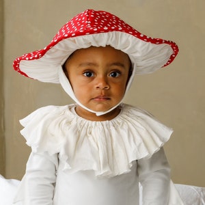 Mushroom/Toadstool Costume for Kids, Toddlers and Adults