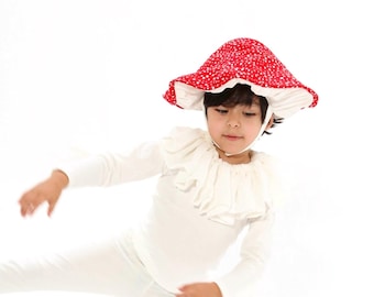 Mushroom/Toadstool Costume for Kids, Toddlers and Adults