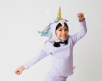 Lavender Unicorn Costume for Kids