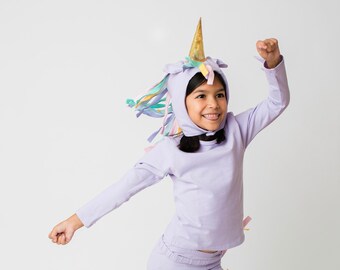 Lavender Unicorn Costume for Kids