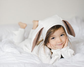 Ivory Bunny Costume for Kids