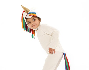 White Unicorn Costume for Kids