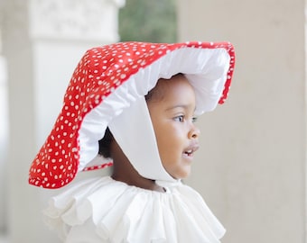 Mushroom/Toadstool Costume for Kids, Toddlers and Adults