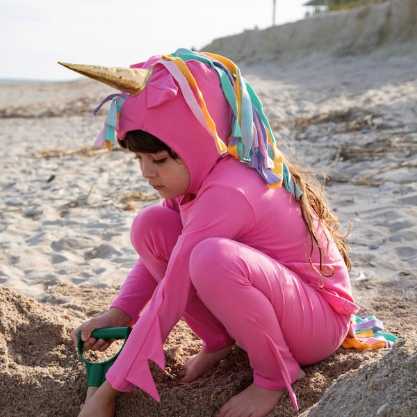 Pink Unicorn Costume for Kids