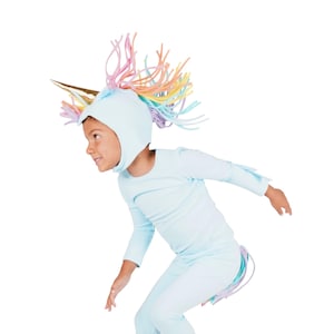 Rainbow Sky Unicorn Costume, Blue Unicorn Costume, Halloween Costume for kids, Blue Pony, Toddler Costume, Eco-friendly Costume