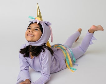 Lavender Unicorn Costume for Kids