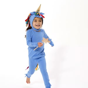 Blue Unicorn Costume image 1