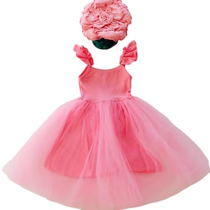 Peony Tutu Costume, Flower Fairy, halloween kids costume