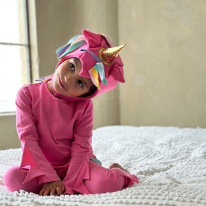 Pink Unicorn Costume for Kids image 3