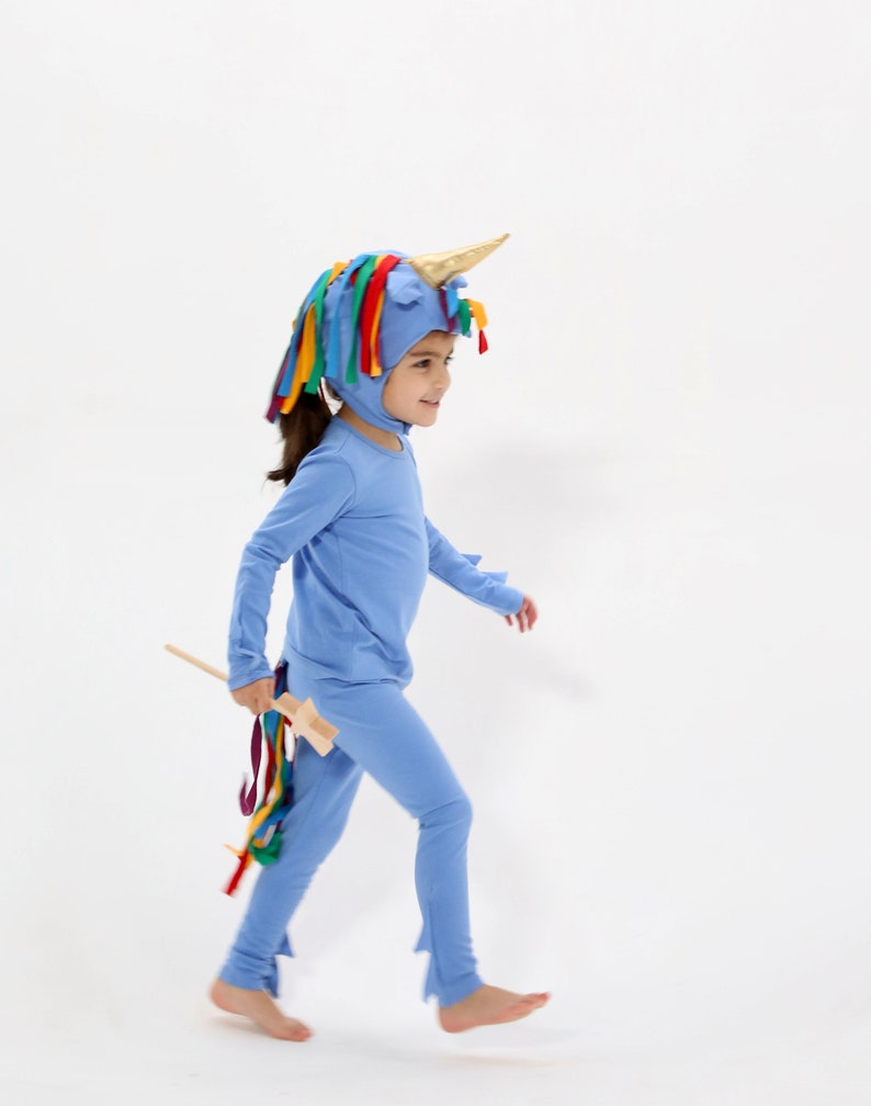 Blue Unicorn Costume image 4