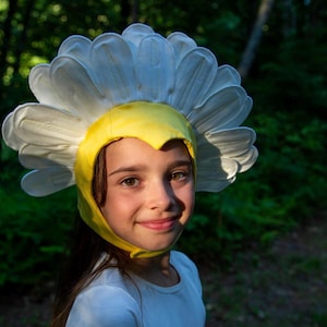 White and Yellow Daisy Costume for babies, toddlers, and kids