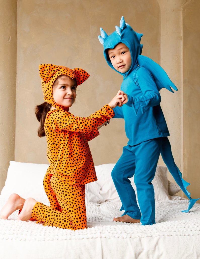 Jade Dragon Costume for Kids image 6