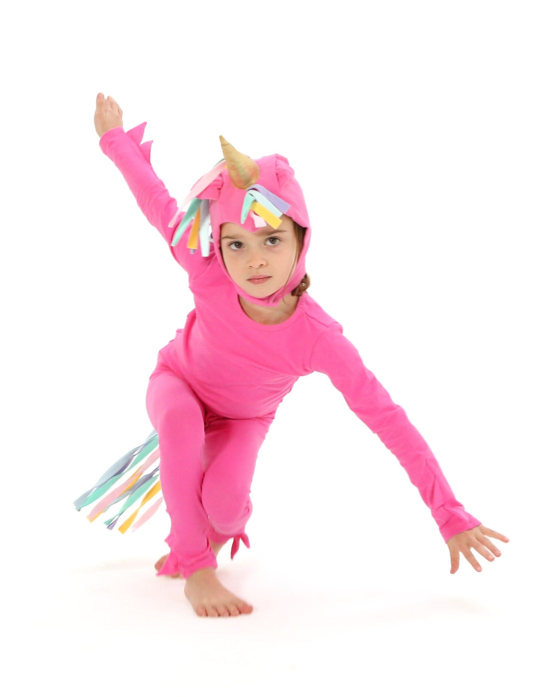 Pink Unicorn Costume for Kids Etsy